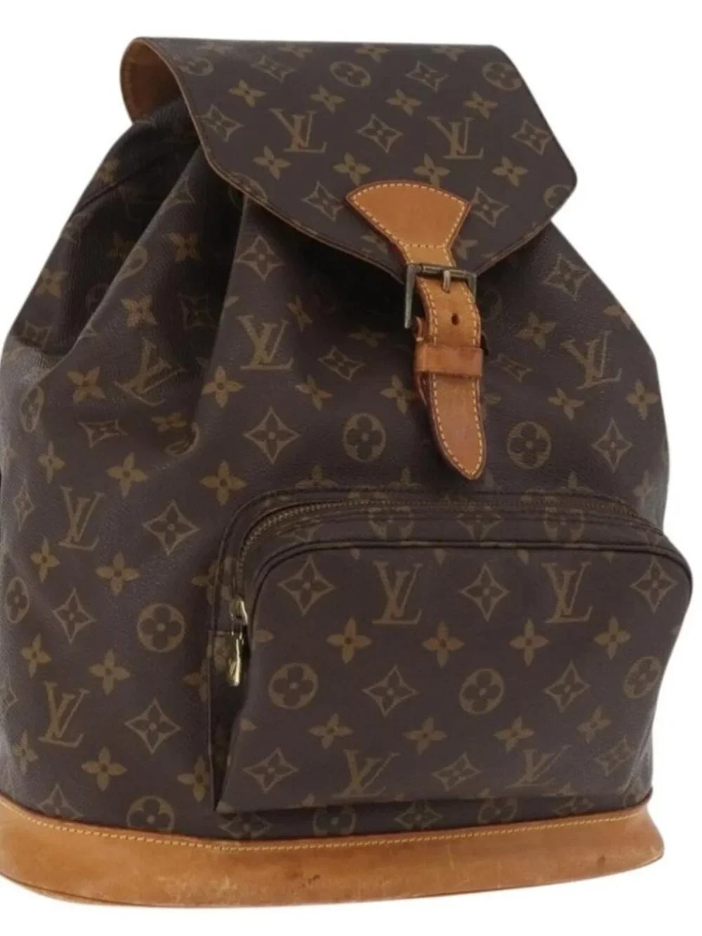 LOUIS VUITTON Monogram Montsouris GM Backpack M51135 LV Auth 179670